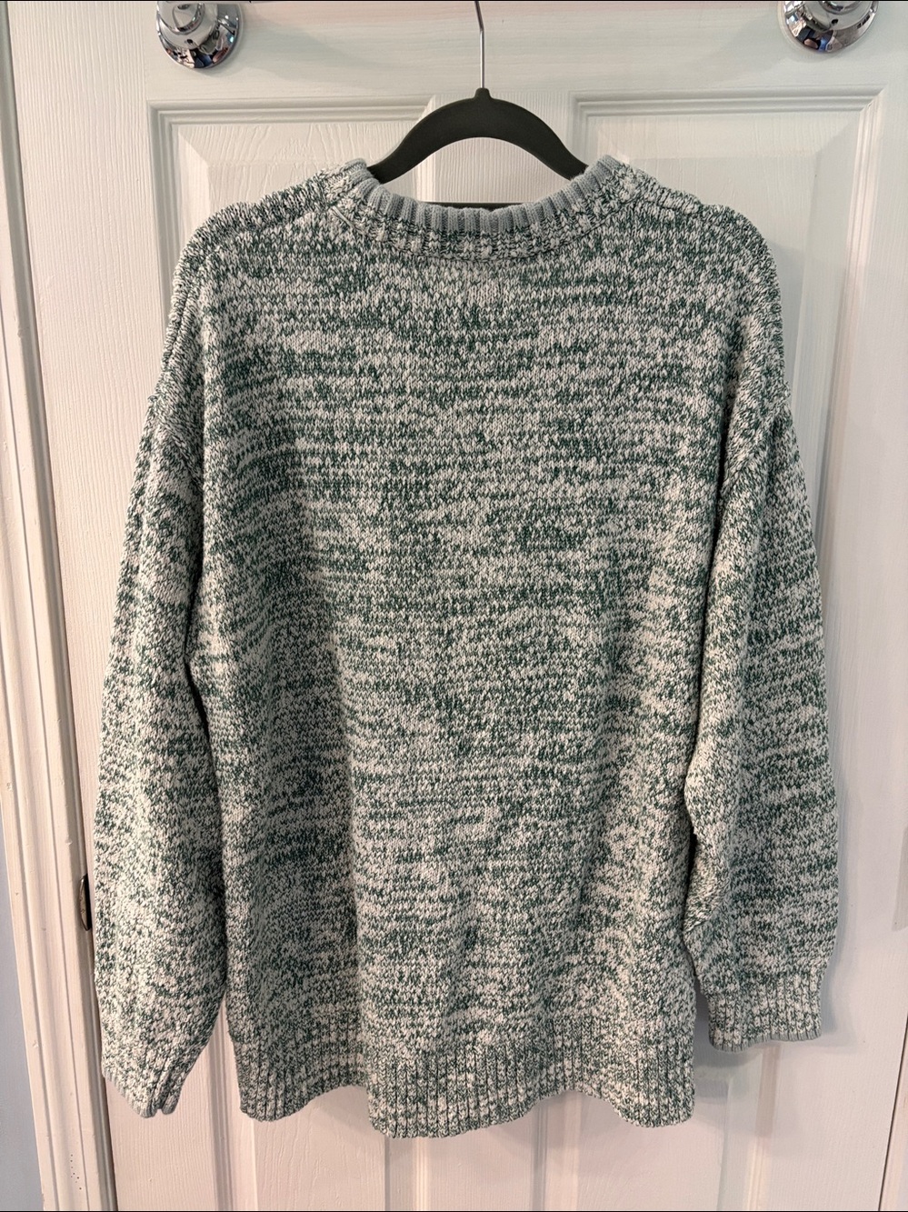 BDG Urban Outfitters Clark Sweater in Green/White, size Large, NWOT - Picture 9 of 10